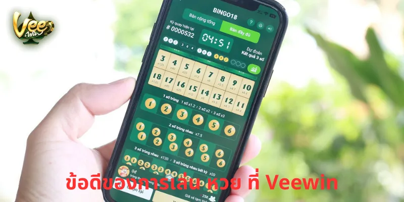 Những lợi ích khi chơi xổ số tại Veewin.