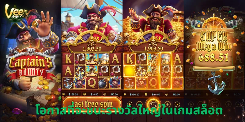 โอกาสที่จะชนะรางวัลใหญ่ในเกมสล็อต